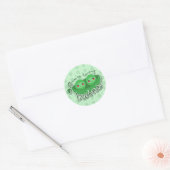 2 ERWTJES in een PEUL TWEELINGEN - sticker (Envelop)