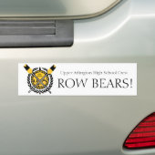 2, EST. 1993-2, ROW BEREN!, Opper Arling... Bumpersticker (Op auto)