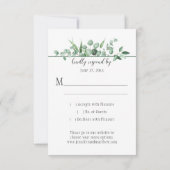 #2 Eucalyptus Envy Waterverf RSVP (Achterkant)