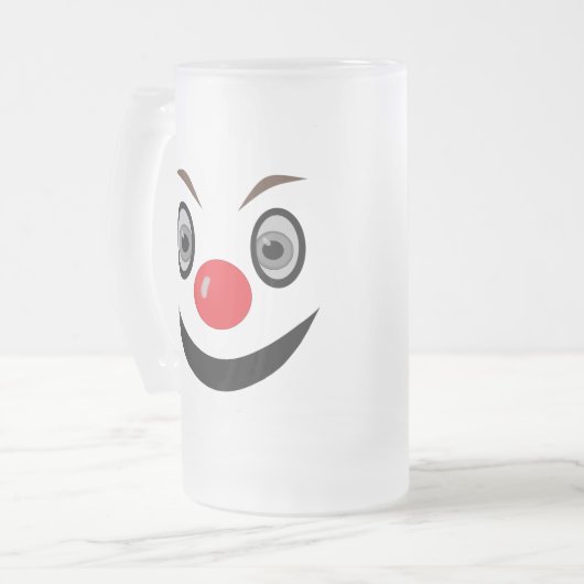 2 Face-How do you feel? Matglas Bierpul (Voorkant links)