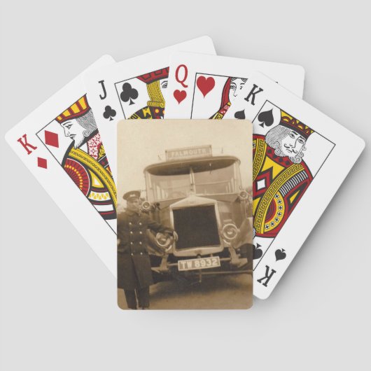  2 Falmouth speelkaarten (Achterkant)