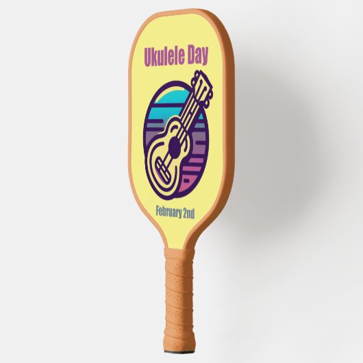2 feb. - Ukelele Dag Pickleball Paddle (Links)
