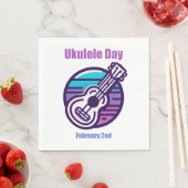 2 feb. - Ukelele Dag Servet (Insitu)