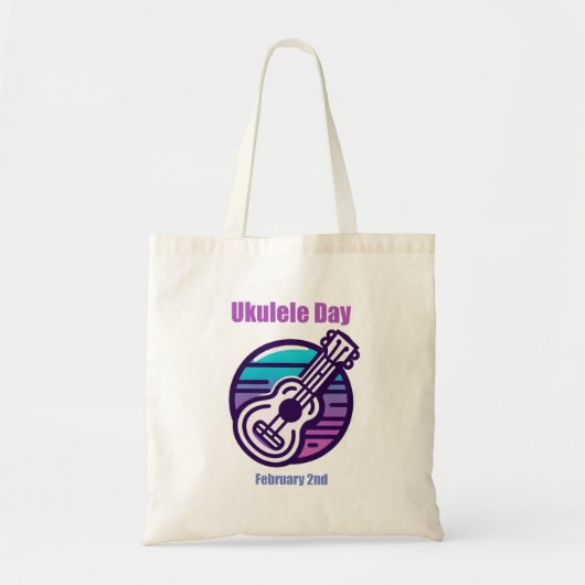 2 feb. - Ukelele Dag Tote Bag (Voorkant)