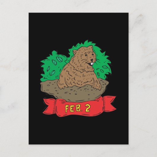 2 februari briefkaart (Voorkant)