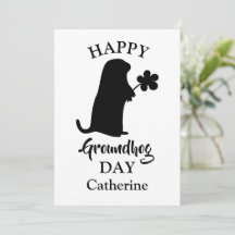 2 februari | Happy Groundhog Day Persoonlijke naam