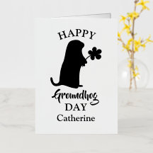 2 februari | Happy Groundhog Day Persoonlijke naam