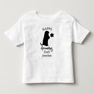 2 februari Happy Groundhog Day Persoonlijke naam Kinder Shirts