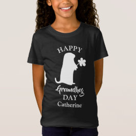 2 februari | Happy Groundhog Day Persoonlijke naam T-shirt