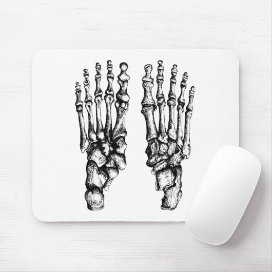 2 feet omhoog muismat (Met muis)