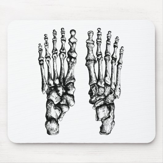 2 feet omhoog muismat (Voorkant)