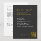 2 | FFG Pensioen Diner Donker Kaart (Voorkant / Achterkant)