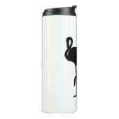 2 flamingo's thermosbeker (Gedraaid links)