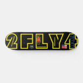 2 FLY 4 U JMT 7 3/4" Skateboard Deck (Horizontaal)