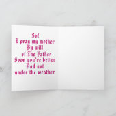 2 Folk vogels, Vogels van een veer, krijgen goed m Bedankkaart (Binnen)