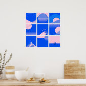 2-Foot Square Bauhaus Art Poster 7 (Keuken)