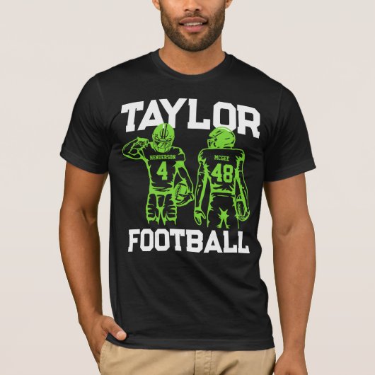 2 Football speler T-shirt (Voorkant)