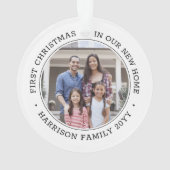 2 Foto 1 Kerstmis: Black and White Ornament (achterkant)