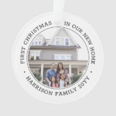 2 Foto 1 Kerstmis: Black and White Ornament (voorkant)