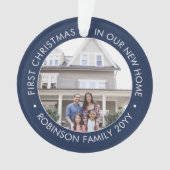 2 Foto 1 Kerstmis: Blauw-wit Ornament (voorkant)