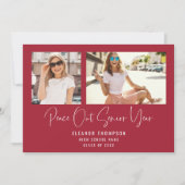 2 Foto 2022 Afstuderen rood Aankondiging (Voorkant)