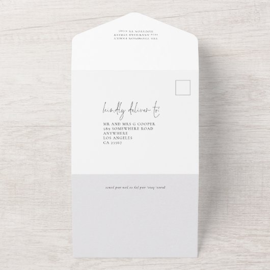 2 Foto 2026 Kalender Kerstnieuwsbrief All In One Uitnodiging (Buitenkant)