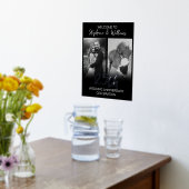 2 Foto 25th Wedding Jubileum Welcome Sign Folie Afdrukken (Laag (Keuken))