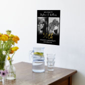 2 Foto 50th Wedding Jubileum Welcome Sign Folie Afdrukken (Laag (Keuken))
