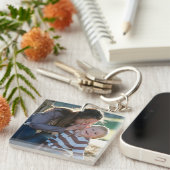 2 foto aangepast sleutelhanger (Voorkant Rechts)