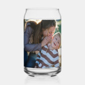 2 Foto Aangepaste Dubbelzijdige  Blikvorm Glas (Achterkant)