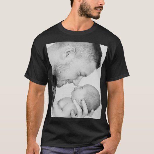 2 Foto Aangepaste Dubbelzijdige  T-shirt (Voorkant)