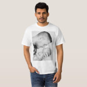 2 Foto Aangepaste Dubbelzijdige T-shirt (Voorkant volledig)