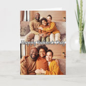 2-foto Aangepaste familie Sjabloon Vaderdag (Voorkant)