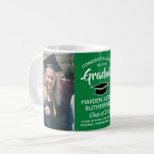 2 Foto Afstuderen Congrates Green White en Black Koffiemok
