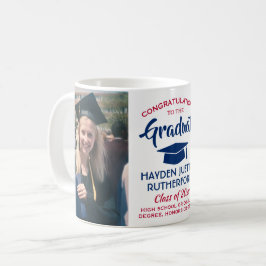 2 Foto Afstuderen Congrates Red White en Blue Koffiemok