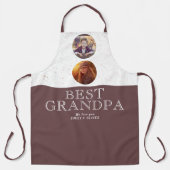 2 Foto Best Grandpa Father Day Keepomwille Schort (Voorkant)