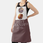 2 Foto Best Grandpa Father Day Keepomwille Schort (Insitu)