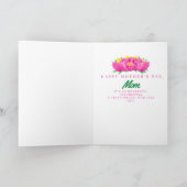 2-Foto Bloementulp Moederdag Kaart (Binnen)