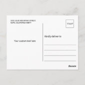 2 Foto Blokken Rose Goud Afstudeer Bedankt Briefkaart (Achterkant)