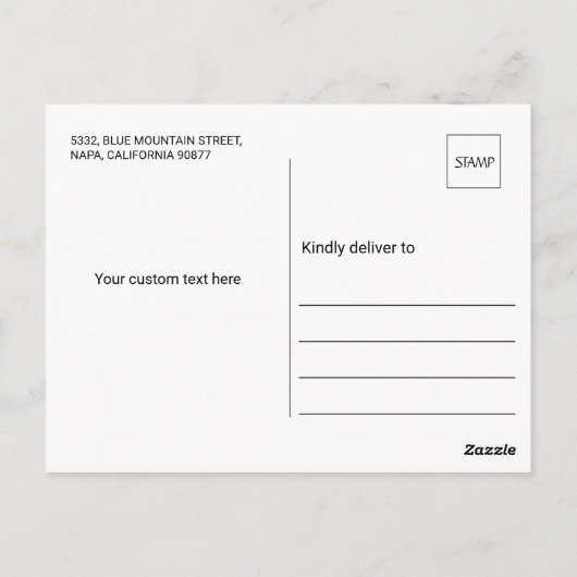 2 Foto Blokken Roze Goud Afstudeer Bedankt Briefkaart (Achterkant)