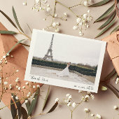 2 Foto Calligrafie Huwelijk Bedankkaart Kaart