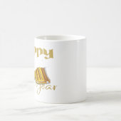 2 Foto Collage geel Gelukkig Nieuwjaar 2024 Giant Koffiemok (Center)