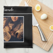 2 Foto Collage Happy Nieuwjaar 2023 Theedoek (Quarter Fold)