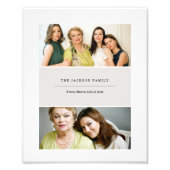 2 Foto Collage Print Foto Afdruk (Voorkant)