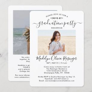 2 Foto drive-by-graduation party autoparade Kaart