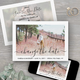 2 Foto Eenvoudig Script Huwelijk Uitstellen | Wijz Save The Date