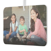 2 foto eenvoudige moderne witte tekst overlay luchtverfrisser (Links)