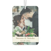 2 Foto Elegant Script Love Personated Luchtverfrisser (Achterkant)