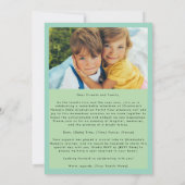 2 Foto ELKE KLEUR KLEUTERSCHOOL Afstudeerfeest Kaart (Achterkant)