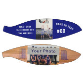 2 FOTO en speciaal op maat gemaakte Basketball Basketbal (Panelen)